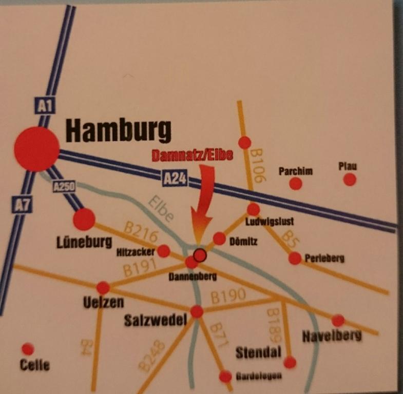 Hotel Steinhagen Damnatz Luaran gambar